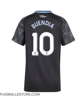 Günstige Aston Villa Emiliano Buendia #10 Auswärtstrikot Damen 2025-26 Kurzarm